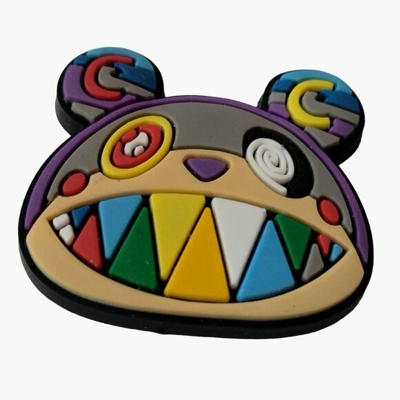 Takashi Murakam Ursa Bear Shoe Charm Rainbow - Picture 4 of 4